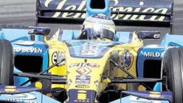 Fernando Alonso en Montmeló