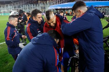 Vidal no aguantó más: así fue su dramática salida del Monumental 