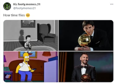Los mejores memes del Balón de Oro 2023