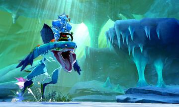 Captura de pantalla - Monster Hunter Stories (3DS)