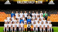 Foto oficial Valencia CF temporada 2016/2017.  Foto Facebook.