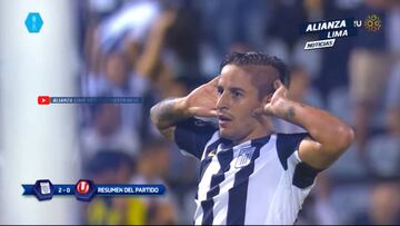 Hohberg ya la rompió en un Clásico... para Alianza