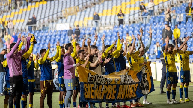 La UD Las Palmas iguala su mejor racha histórica en el Gran Canaria