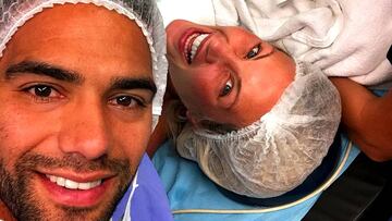 Así comunica Falcao que ha sido padre por tercera vez