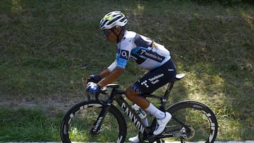 Nairo Quintana abandona la Vuelta a Burgos 2025.