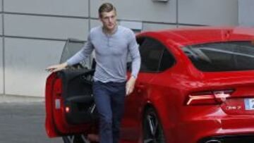 Kroos, en el Bernabéu.