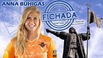 Anna Buhigas, nuevo fichaje del Sporting de Huelva. 