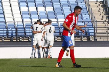 El Castilla, sin Vinicius, venció al Navalcarnero por 3-1.