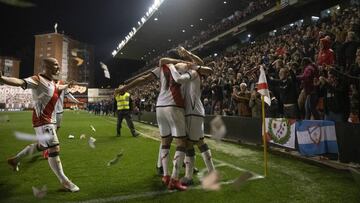 Rayo 2 - Huesca 0: goles, resumen y resultado del partido