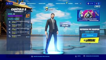 Podemos consultar qué desafíos rápidos tenemos activos en la pestaña "Jugar" de Fortnite Battle Royale