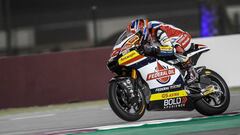 Sam Lowes en Qatar.