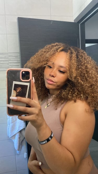 Ornella, la pareja de Aur¨¦lien Tchouam¨¦ni