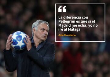 "Dios tiene que pensar que soy un tío cojonudo": las mejores frases de José Mourinho