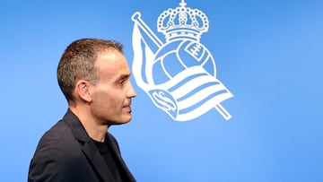 29/05/25 REAL SOCIEDAD ACTO PRESENTACION DE SERGIO FRANCISCO COMO NUEVO ENTRENADOR