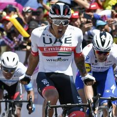 Sebastián Molano: "Cuando vi la meta le di a tope"