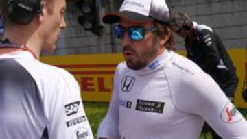Alonso a¨²n no estaba al cien por cien antes de la carrera de China.