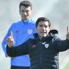 Marcelino, ante el Barça y los horarios: "No me he planteado ir con el Juvenil"