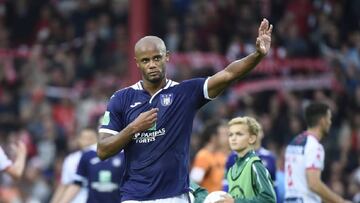 Vincent Kompany, jugador del Anderlecht