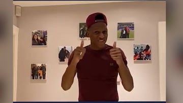 Segunda clase de Yerry Mina de espa&ntilde;ol