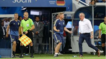 Sweden coach Andersson slams Germany for 'unsportsmanlike behaviour'