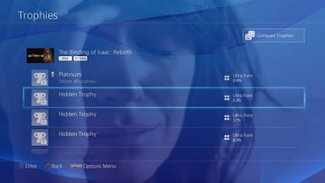 ¿Sabes cómo ver los trofeos ocultos de PS4?