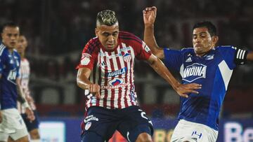 Formaciones posibles de Millonarios y Junior en la vuelta de la Superliga Colombiana