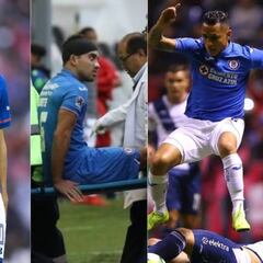 Cruz Azul suma cuatro lesionados en este Clausura 2019
