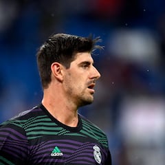 Courtois, baja de última hora