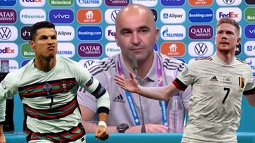 Roberto Martínez explica por qué no cambiaría a De Bruyne por Cristiano Ronaldo