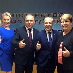 Blázquez visita Ucrania para
cerrar acuerdos deportivos