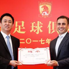 Cannavaro, elegido mejor entrenador de la Superliga china