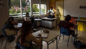 El Gobierno establece una distancia de 1,5 metros entre alumnos en los colegios