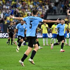 Uruguay acaba con su racha negativa ante Brasil en Copa América
