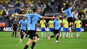 Uruguay corta racha negativa ante Brasil en Copa América