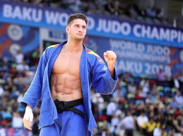Lidera el ranking de Judo en categoría -90 kilos después de vencer en el Campeonato del Mundo de 2018.