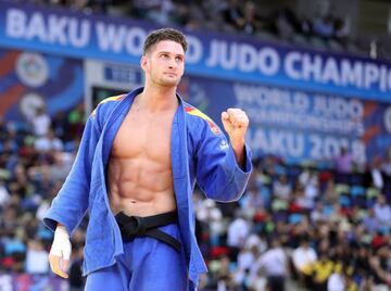 Lidera el ranking de Judo en categora -90 kilos despus de vencer en el Campeonato del Mundo de 2018.