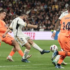 La goleada del Real Madrid al Valencia en imágenes