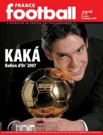France Football: todas las portadas sobre el Bal車n de Oro desde 1956