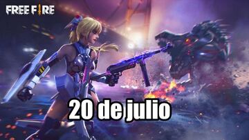 Códigos Free Fire de hoy 20 de julio de 2021; todas las recompensas gratis