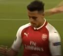 ¿Lo habías visto? El magistral gol que Alexis anotó en la Europa League con Arsenal