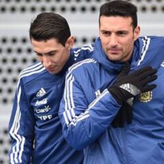 Scaloni: "Valoro que Di María quiera estar en la Selección"