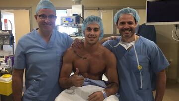 El gimnasta de artística Adriá Vera ha sido operado este miércoles con éxito de la rotura del ligamento cruzado anterior de su rodilla derecha que sufrió durante un entrenamiento preparativo para el Mundial de Montreal