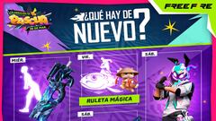 Agenda semanal de Free Fire del 20 al 26 de marzo con Recarga Sartén y Ruleta de Tokens EVO