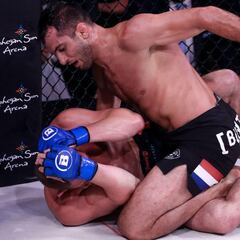 Mousasi ahoga a Salter