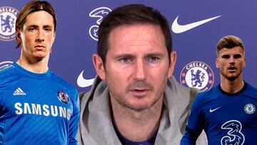 Lampard uses Fernando Torres to illustrate Werner situation at Chelsea