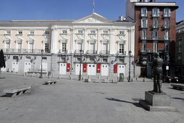 Madrid, vacío: las imágenes de cómo están sus calles