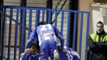 El Alcoyano está fuerte.