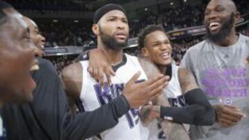 Un buzzerbeater de Cousins da una alegría a Sacramento