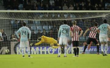 0-1. Aduriz anotó desde los once metros.
