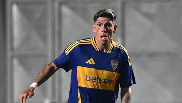 Palacios se da a conocer en Argentina: así fue su debut en Boca